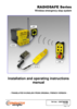 RadioSafe Series - Wireless emergency stop system