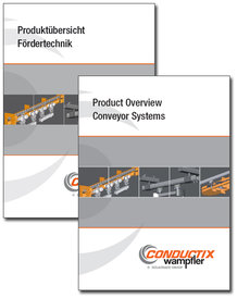 Katalog "Produktübersicht Fördertechnik" Programm 0400