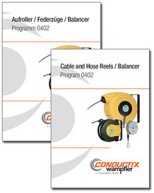 Catalog "Cable and Hose Reels / Balancer | Program 0402"