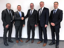 Partners for the future - completion of the acquisition of LJU Automatisierungstechnik GmbH in Potsdam by Conductix-Wampfler in Weil am Rhein.
